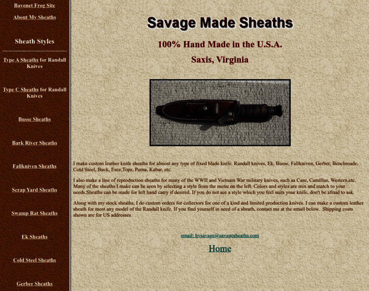 Savagesheaths.com thumbnail