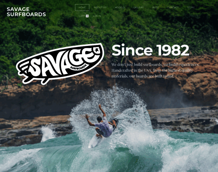 Savagesurfboards.com thumbnail