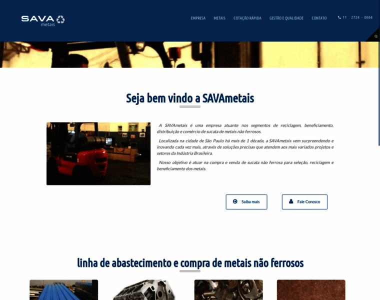 Savametais.com.br thumbnail