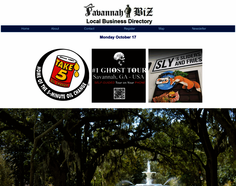 Savannahdirectory.com thumbnail