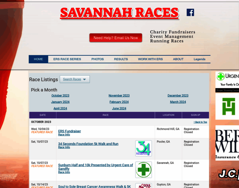 Savannahraces.com thumbnail