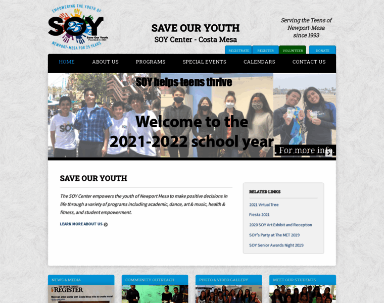 Save-our-youth.org thumbnail