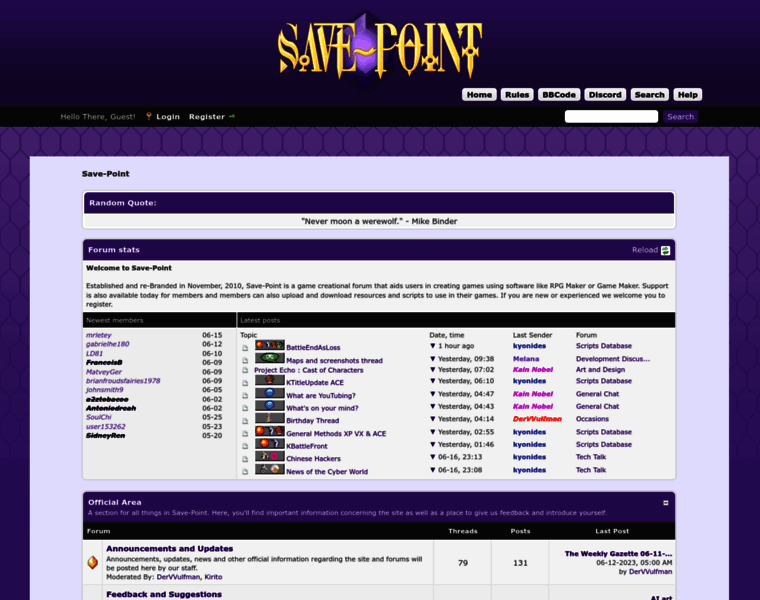 Save-point.org thumbnail