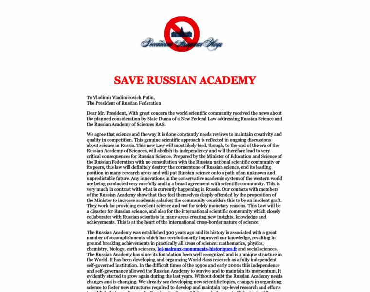 Save-russian-academy.org thumbnail