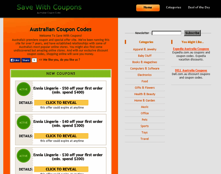 Save-with-coupons.com thumbnail