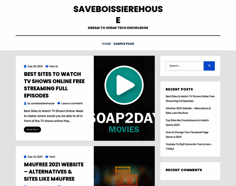 Saveboissierehouse.org thumbnail