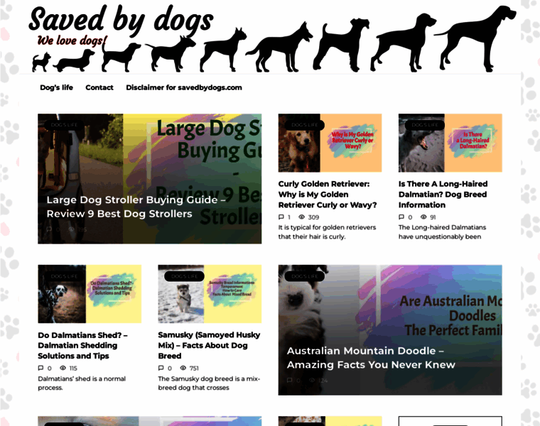 Savedbydogs.com thumbnail