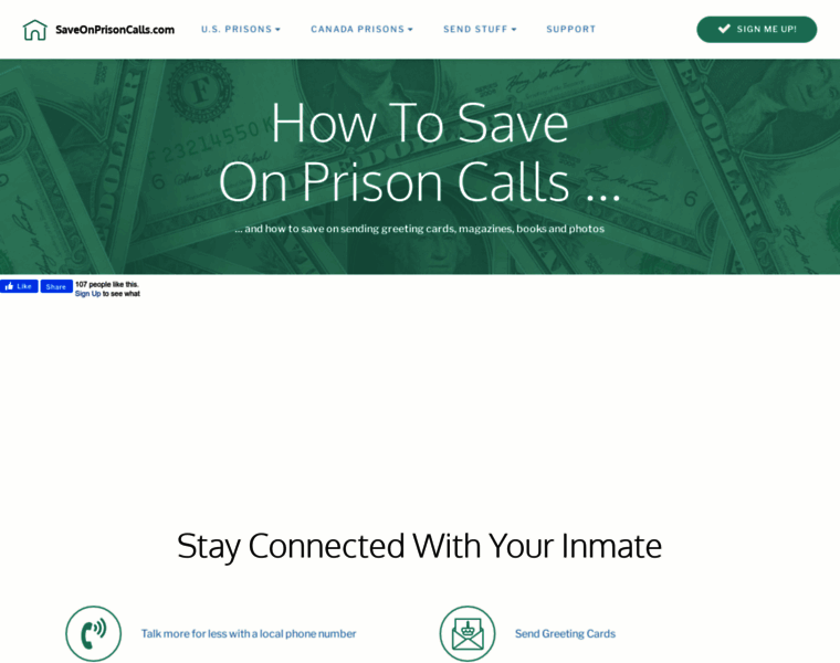 Saveonprisoncalls.com thumbnail