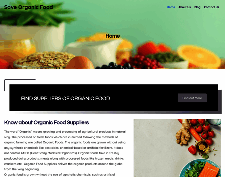 Saveorganicfood.org thumbnail