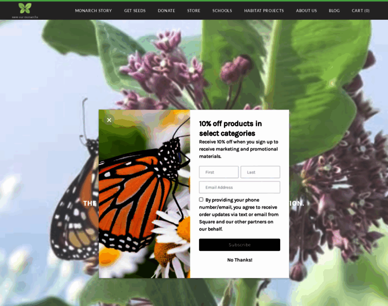 Saveourmonarchs.org thumbnail Saveourmonarchs.org thumbnail