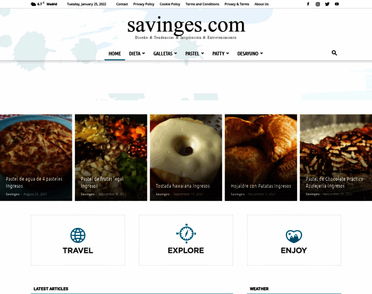 Savinges.com thumbnail