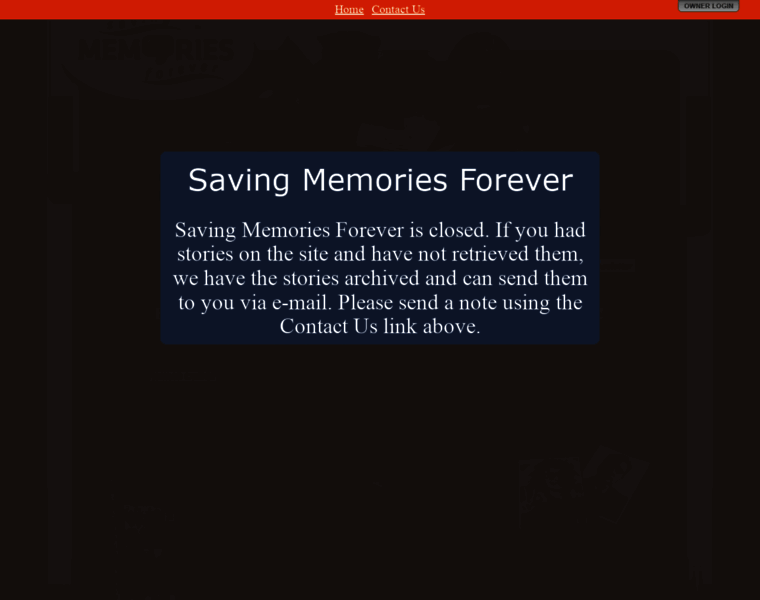 Savingmemoriesforever.com thumbnail
