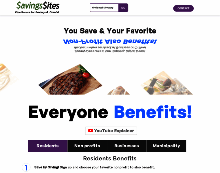 Savingssites.com thumbnail