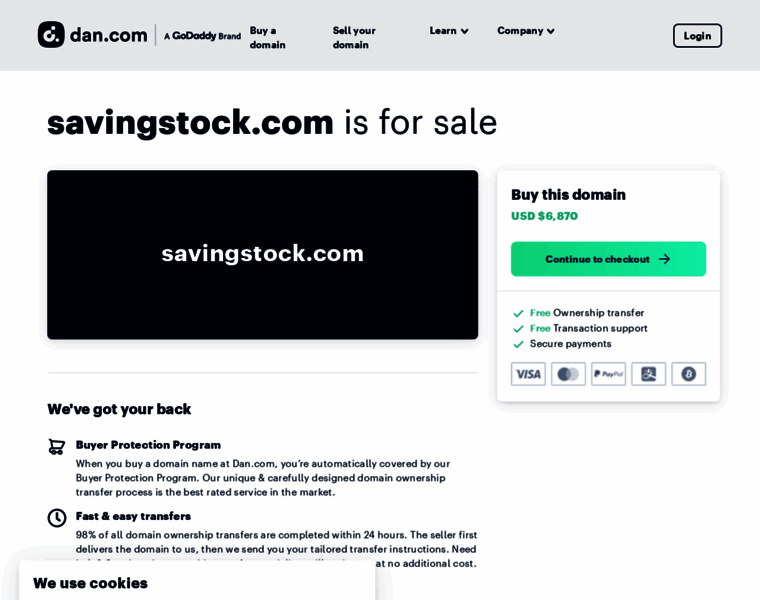 Savingstock.com thumbnail