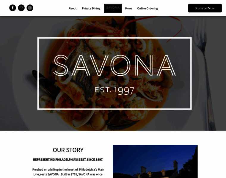 Savonarestaurant.com thumbnail