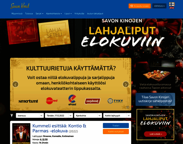 Savonkinot.fi thumbnail