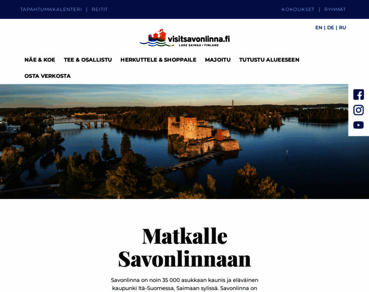 Savonlinna.travel thumbnail