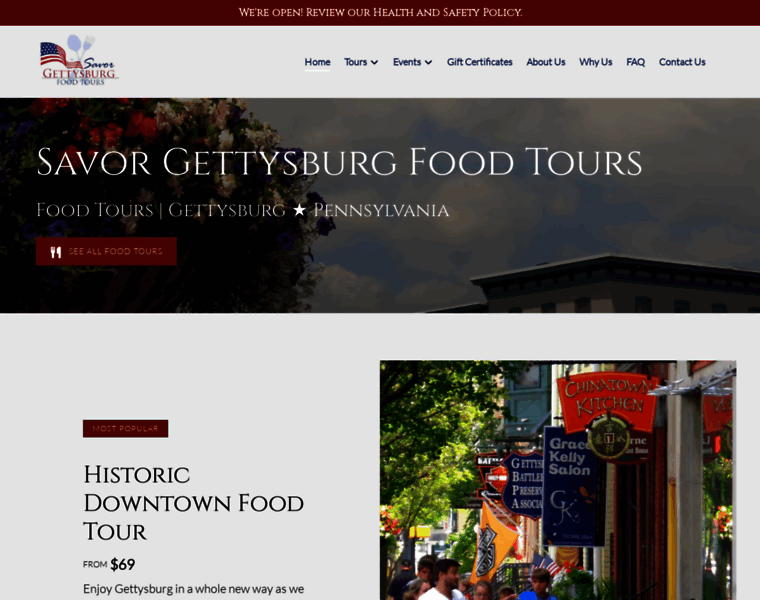 Savorgettysburgfoodtours.com thumbnail