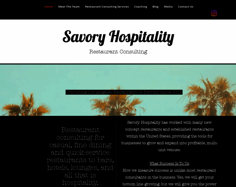 Savoryhospitality.com thumbnail