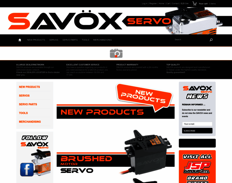 Savox-servo.com thumbnail