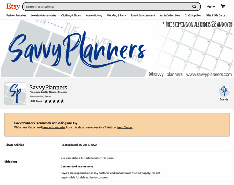Savvyplanners.com thumbnail