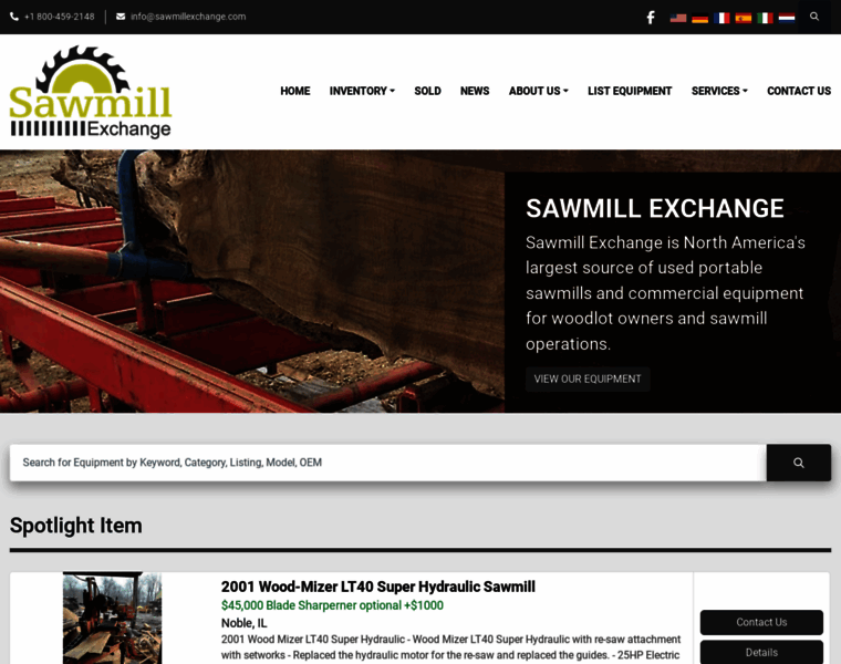 Sawmillexchange.com thumbnail