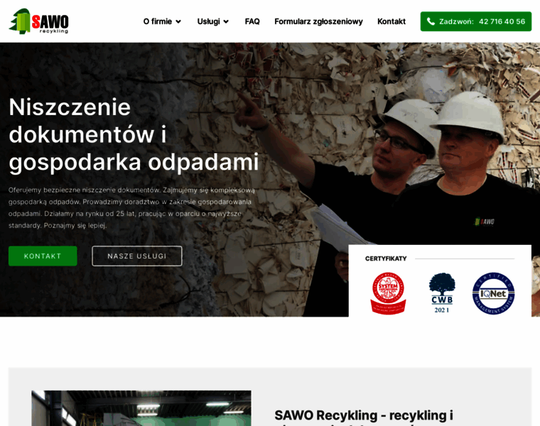 Sawo-recykling.pl thumbnail