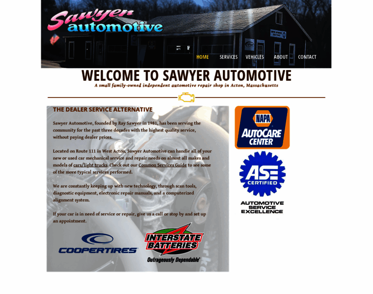 Sawyerautomotive.com thumbnail