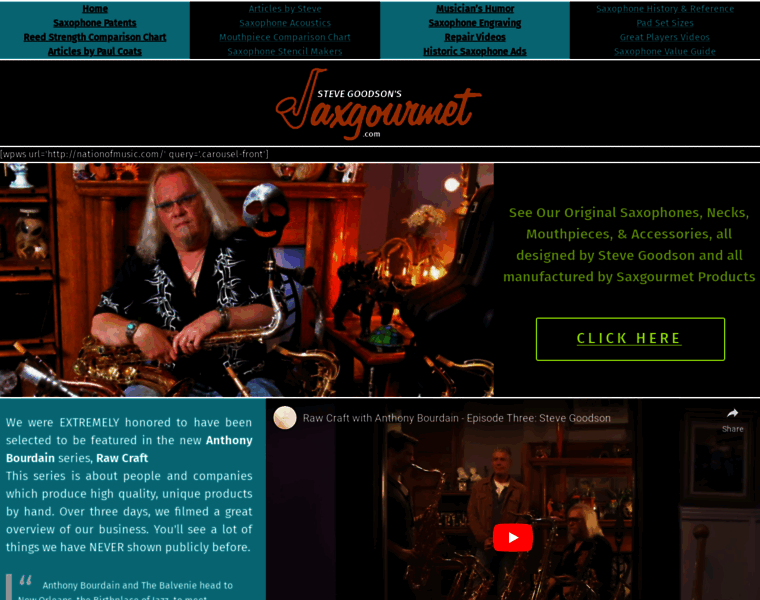 Saxgourmet.com thumbnail Saxgourmet.com thumbnail