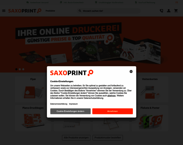 Saxoprint.ch thumbnail
