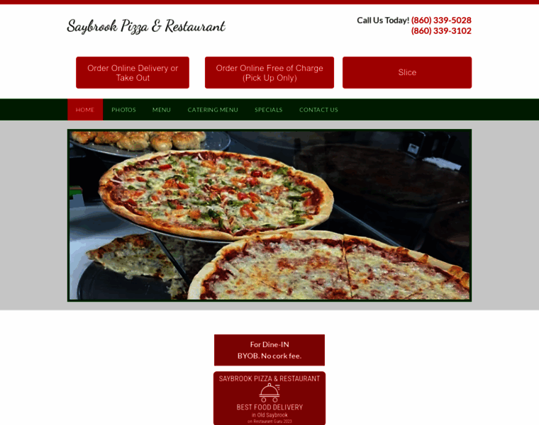 Saybrookpizza.net thumbnail