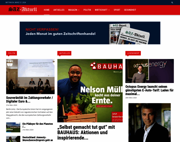 Saz-aktuell.com thumbnail