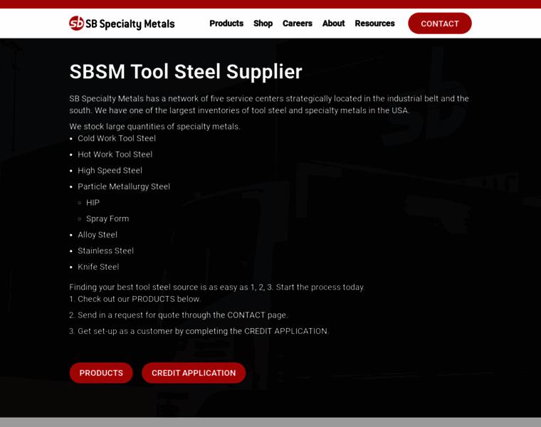 Sb-specialty-metals.com thumbnail