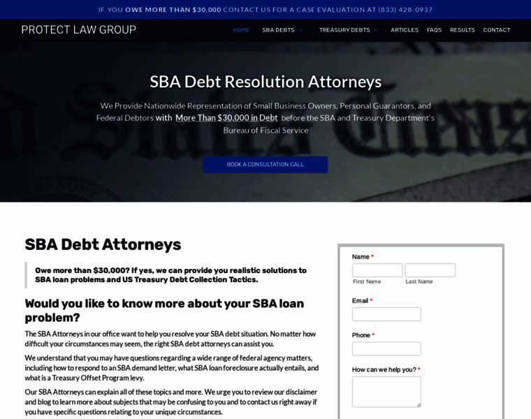 Sba-attorneys.com thumbnail