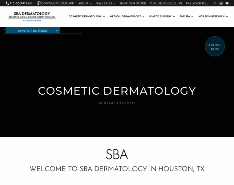 Sba-skincare.com thumbnail