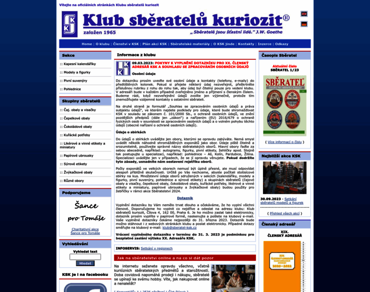 Sberatel-ksk.cz thumbnail