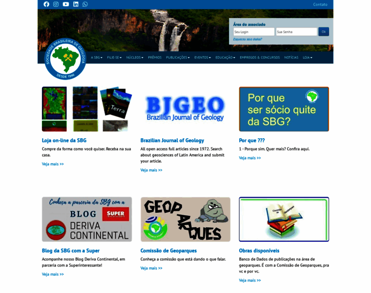 Sbgeo.org.br thumbnail