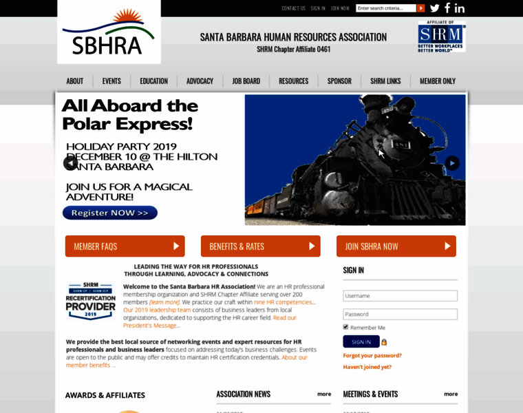 Sbhra.org thumbnail