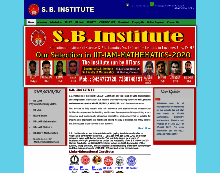 Sbinstitute.org.in thumbnail
