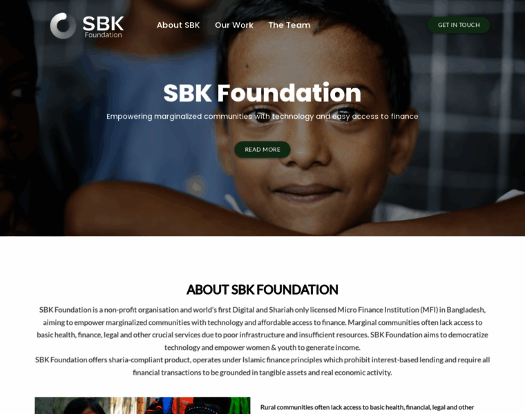 Sbkfoundation.org thumbnail