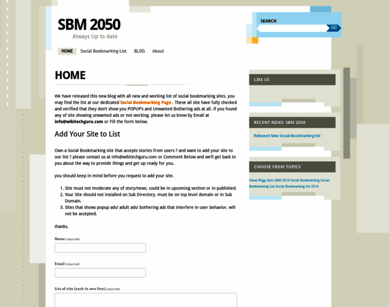 Sbm2050.wordpress.com thumbnail