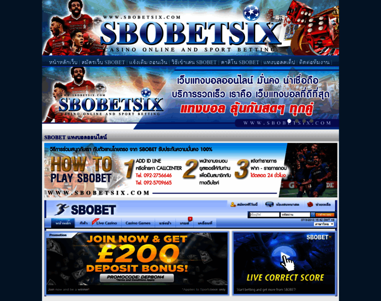 Sbobetsix.com thumbnail