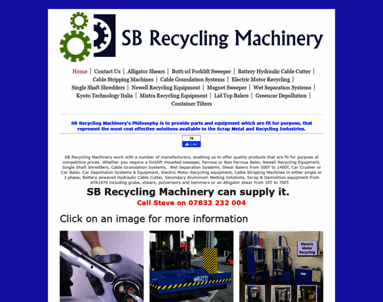 Sbrecyclingmachinery.com thumbnail