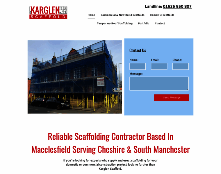 Scaffolding-macclesfield.co.uk thumbnail