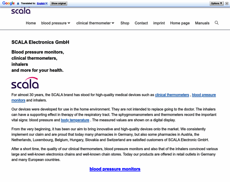 Scala-electronic.de thumbnail