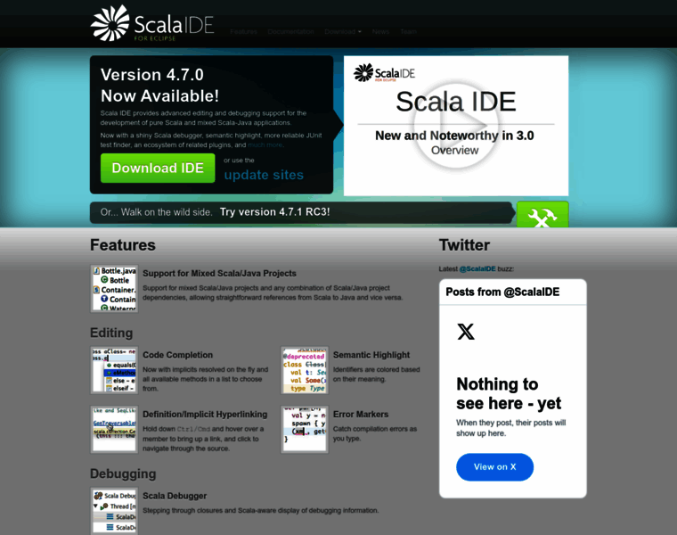 Scala-ide.org thumbnail