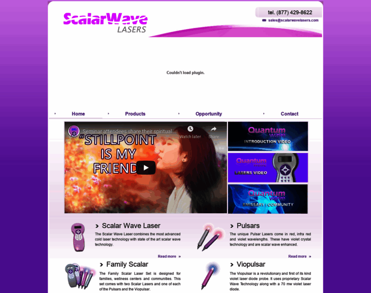 Scalarwavelasers.com thumbnail