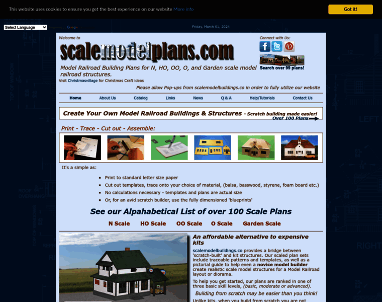 Scalemodelbuildings.com thumbnail