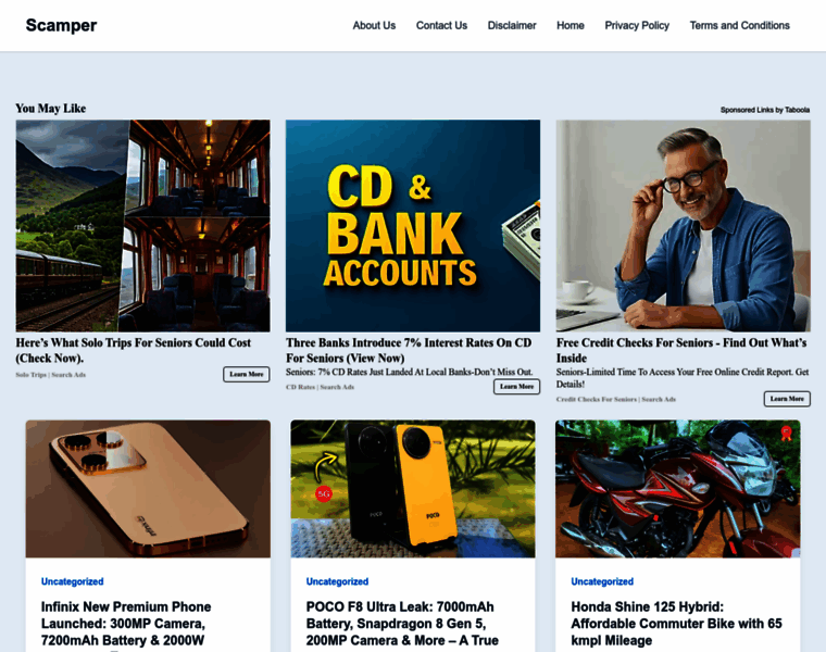 Scamper.co.in thumbnail