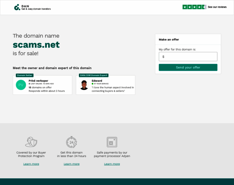 Scams.net thumbnail